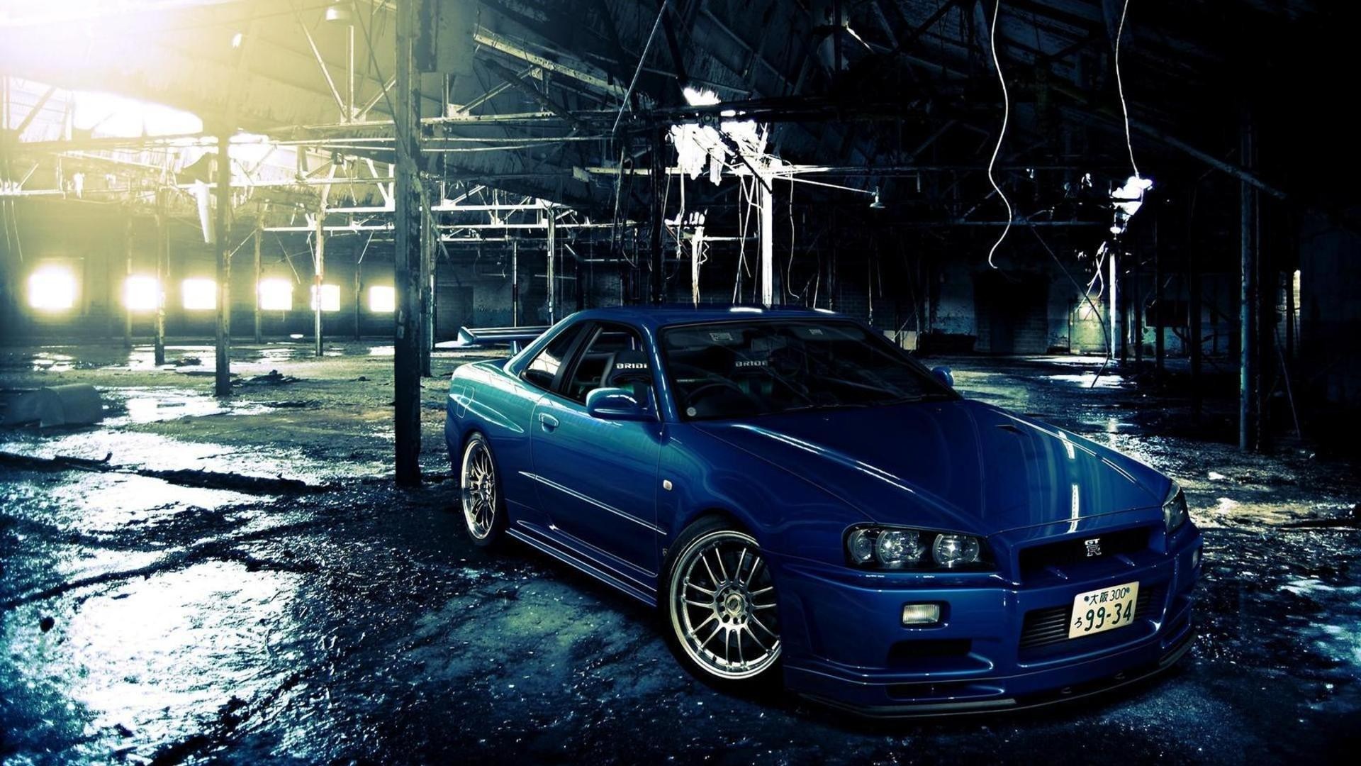 Scene Nissan Skyline GTR32  Audio Responsive for Wallpaper Engine live  wallpaper Cars