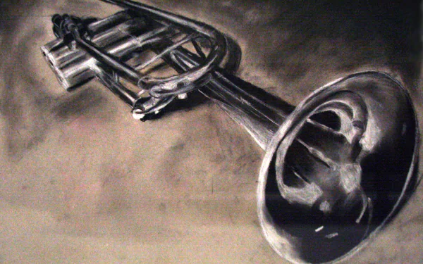 music trumpet HD Desktop Wallpaper | Background Image