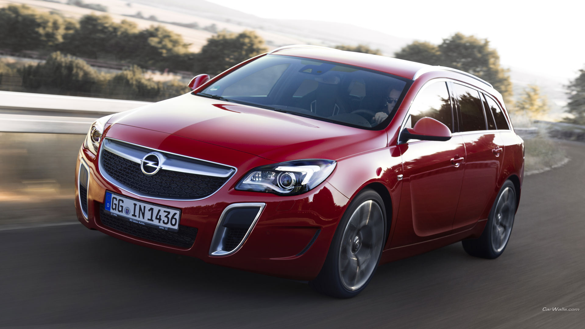 Vehicles 2014 Opel Insignia OPC Sports Tourer HD Wallpaper | Background Image