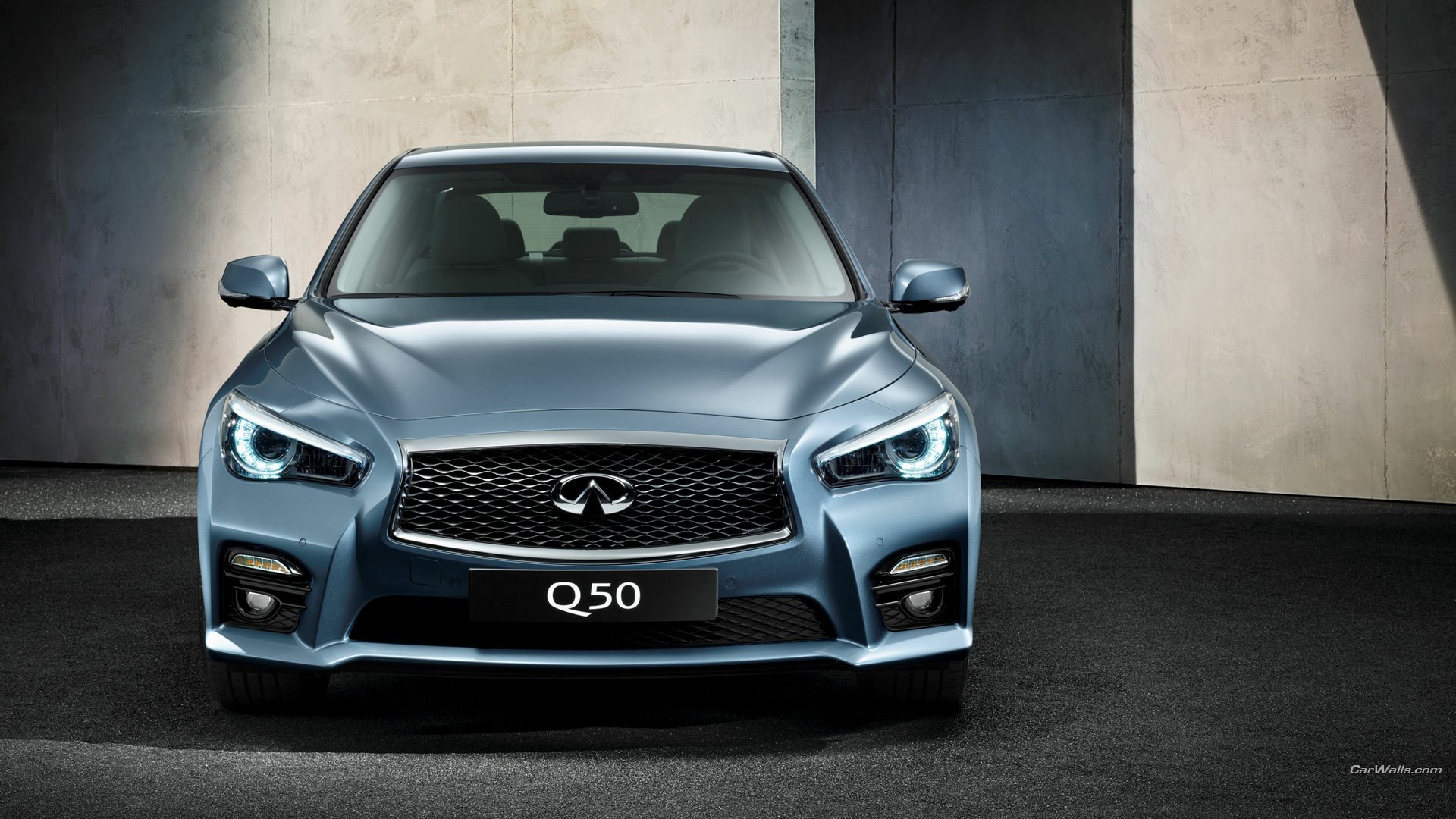 Download Vehicle Infiniti Q50 HD Wallpaper