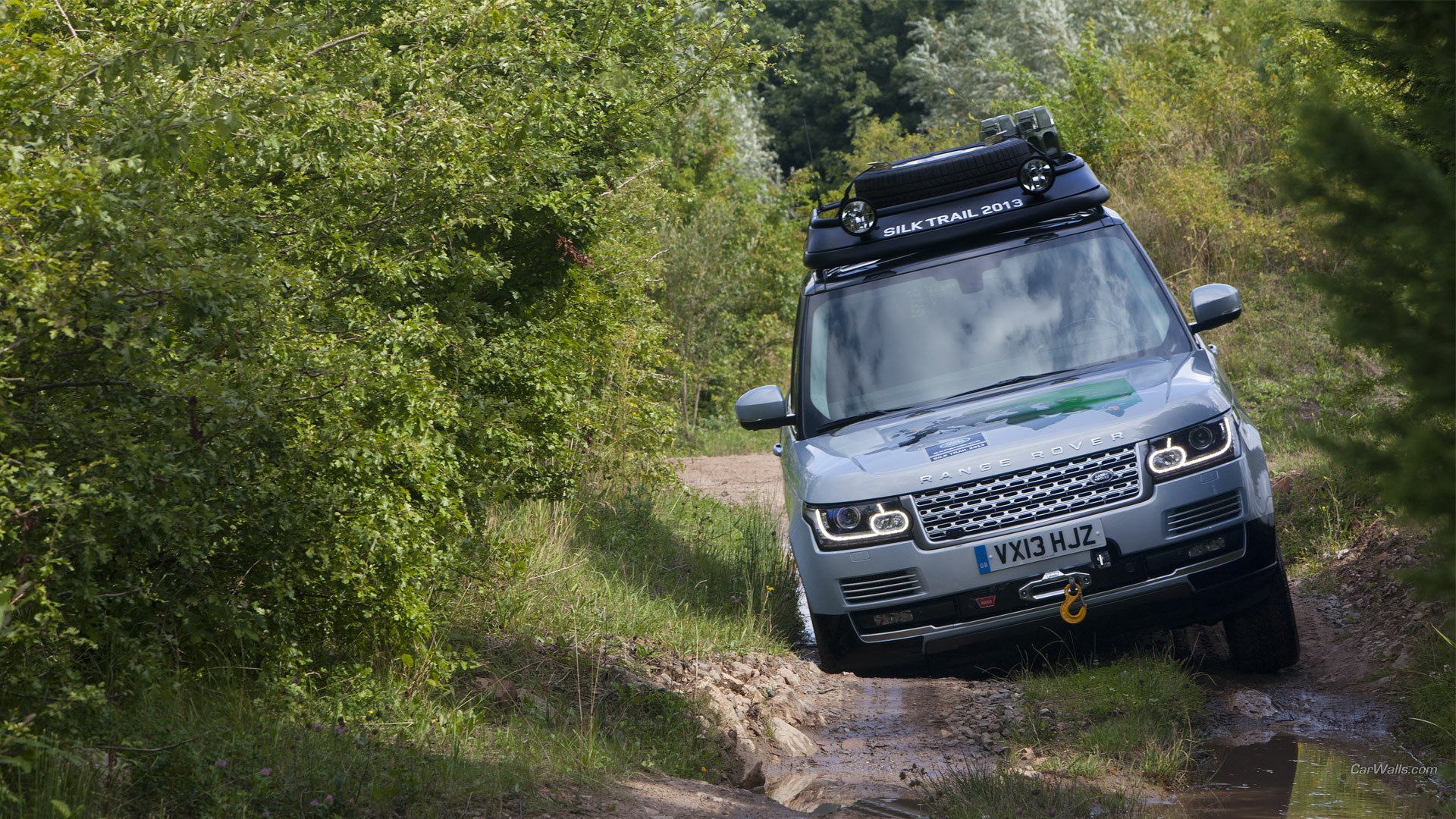 Download Vehicle 2015 Land Rover Range Rover Hybrid HD Wallpaper