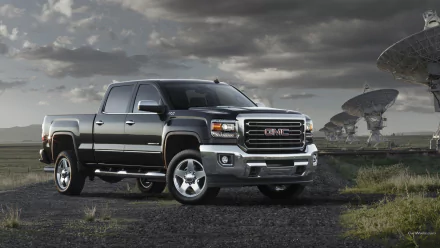 vehicle 2015 GMC Sierra HD HD Desktop Wallpaper | Background Image