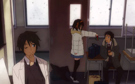 Itsuki Koizumi Kyon (Haruhi) Haruhi Suzumiya Anime The Melancholy of Haruhi Suzumiya HD Desktop Wallpaper | Background Image