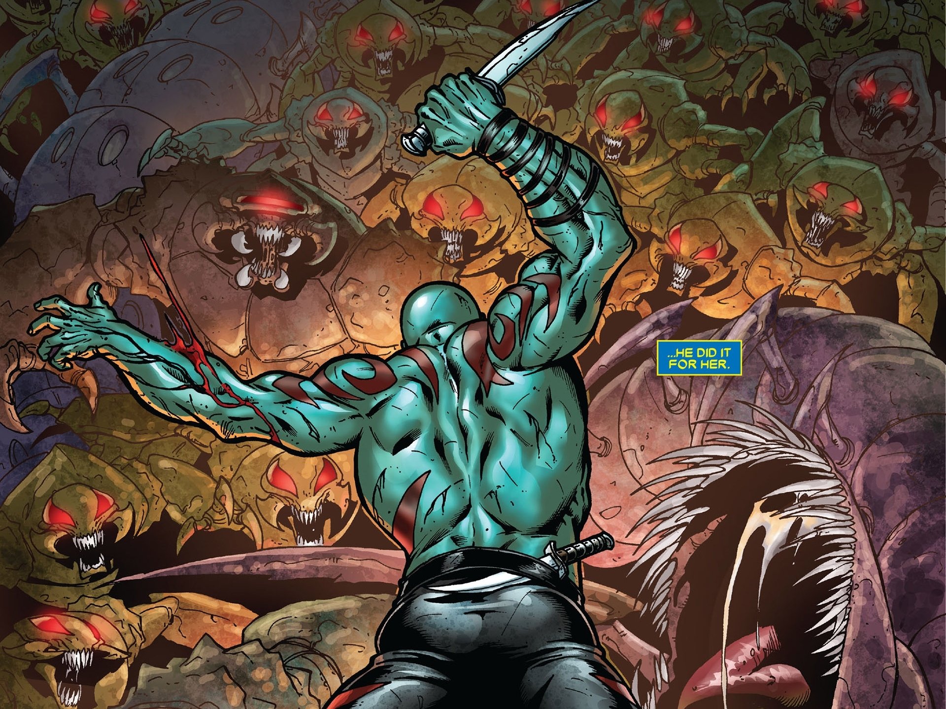 Download Drax The Destroyer Comic Annihilation HD Wallpaper