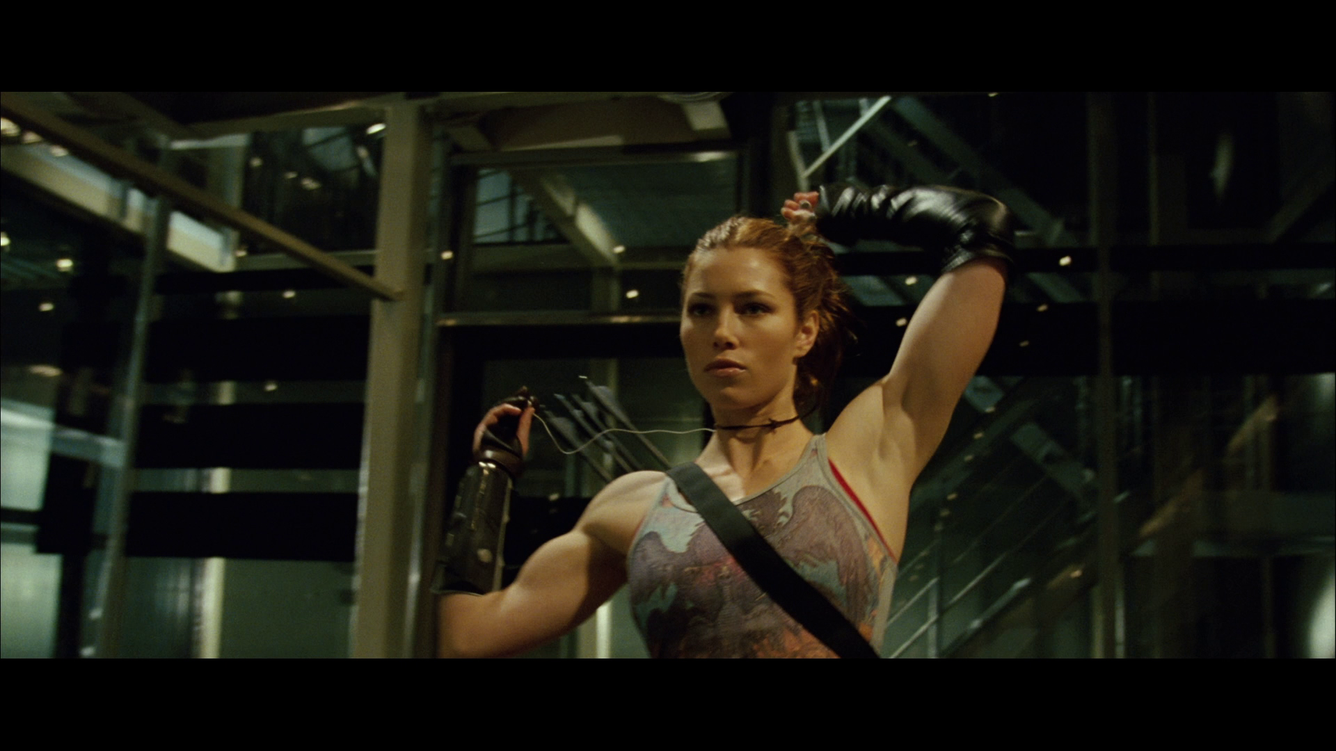 Jessica Biel Blade Trinity Workout