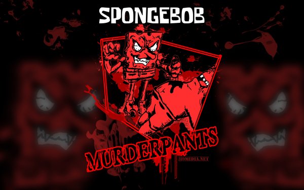 TV Show Spongebob Squarepants Parody Halloween Dark HD Wallpaper | Background Image