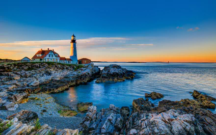 man made lighthouse HD Desktop Wallpaper | Background Image