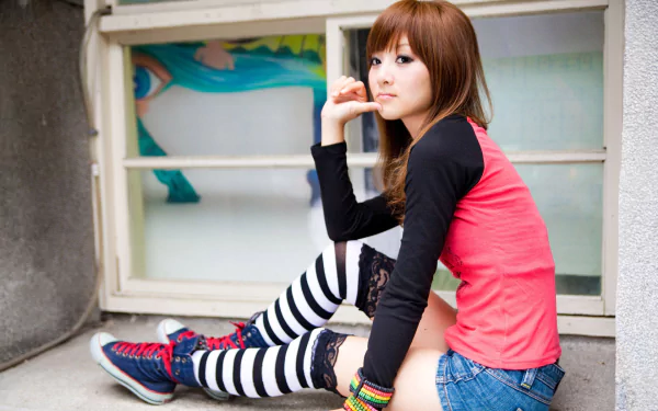 woman Mikako Zhang Kaijie HD Desktop Wallpaper | Background Image