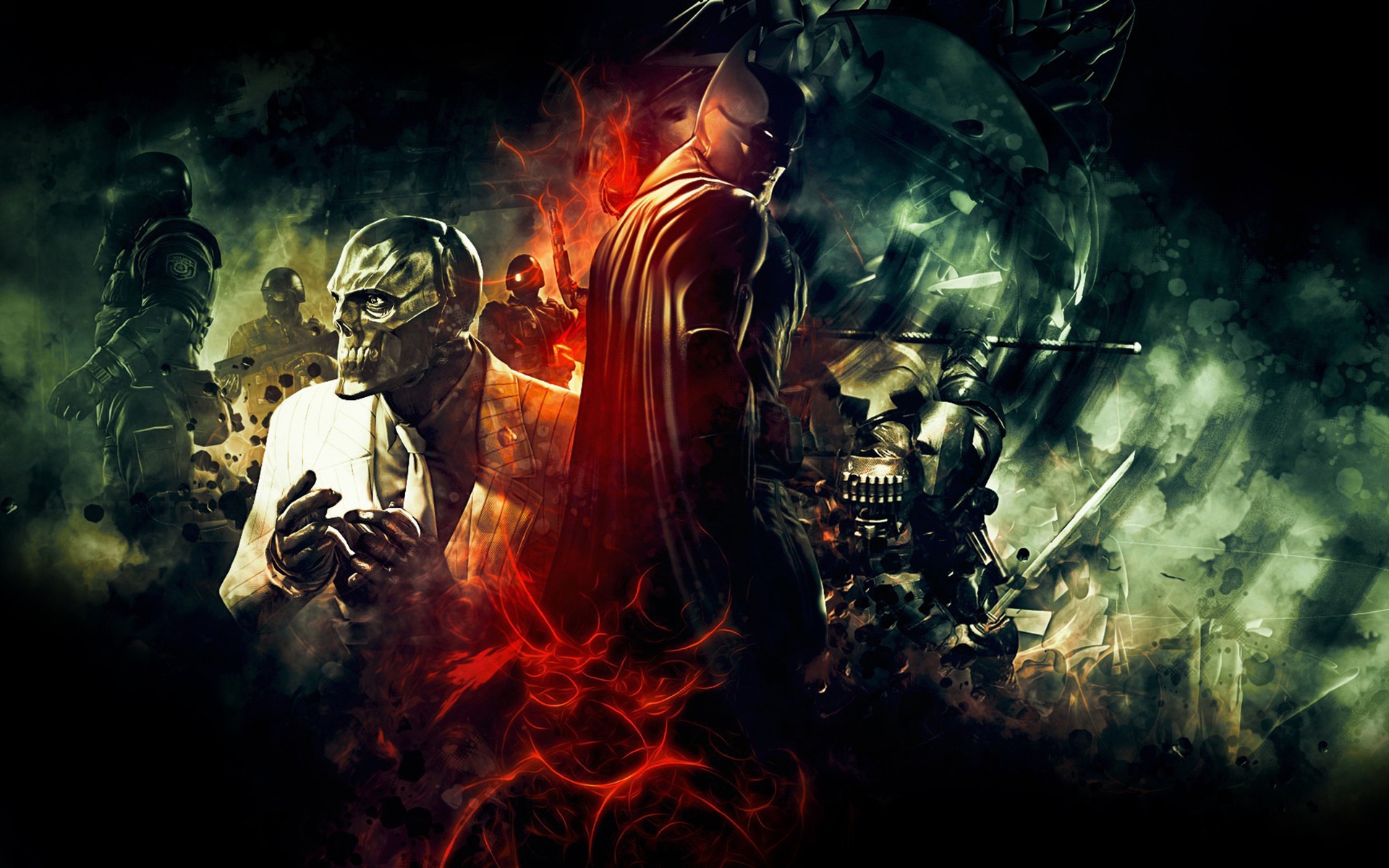 Download The Dark Knight Rises in Batman Arkham Origins Wallpaper   Wallpaperscom