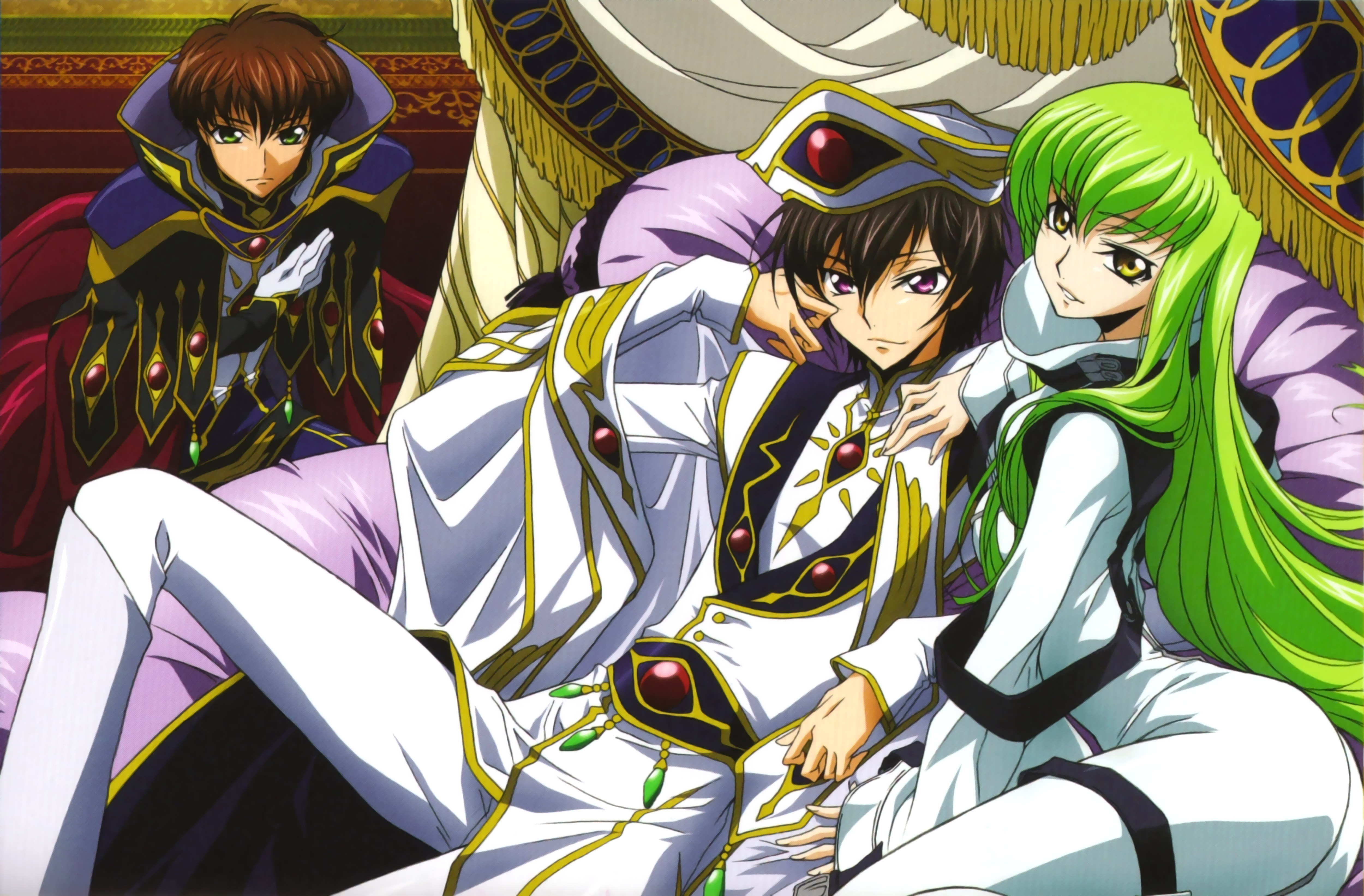 Lelouch of the Rebellion - Wallpaper and Scan Gallery - Minitokyo