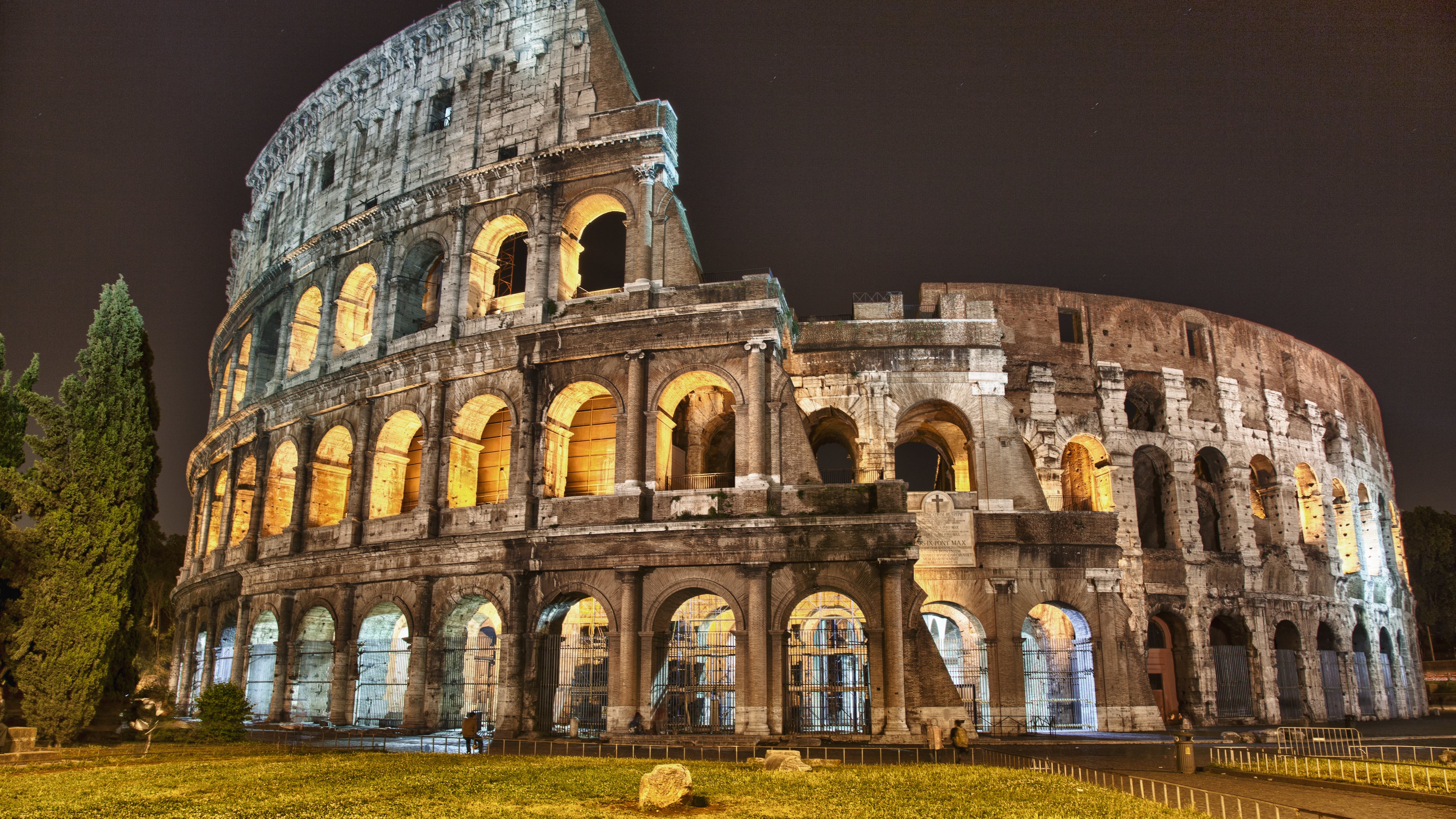 Man Made Colosseum 4k Ultra HD Wallpaper