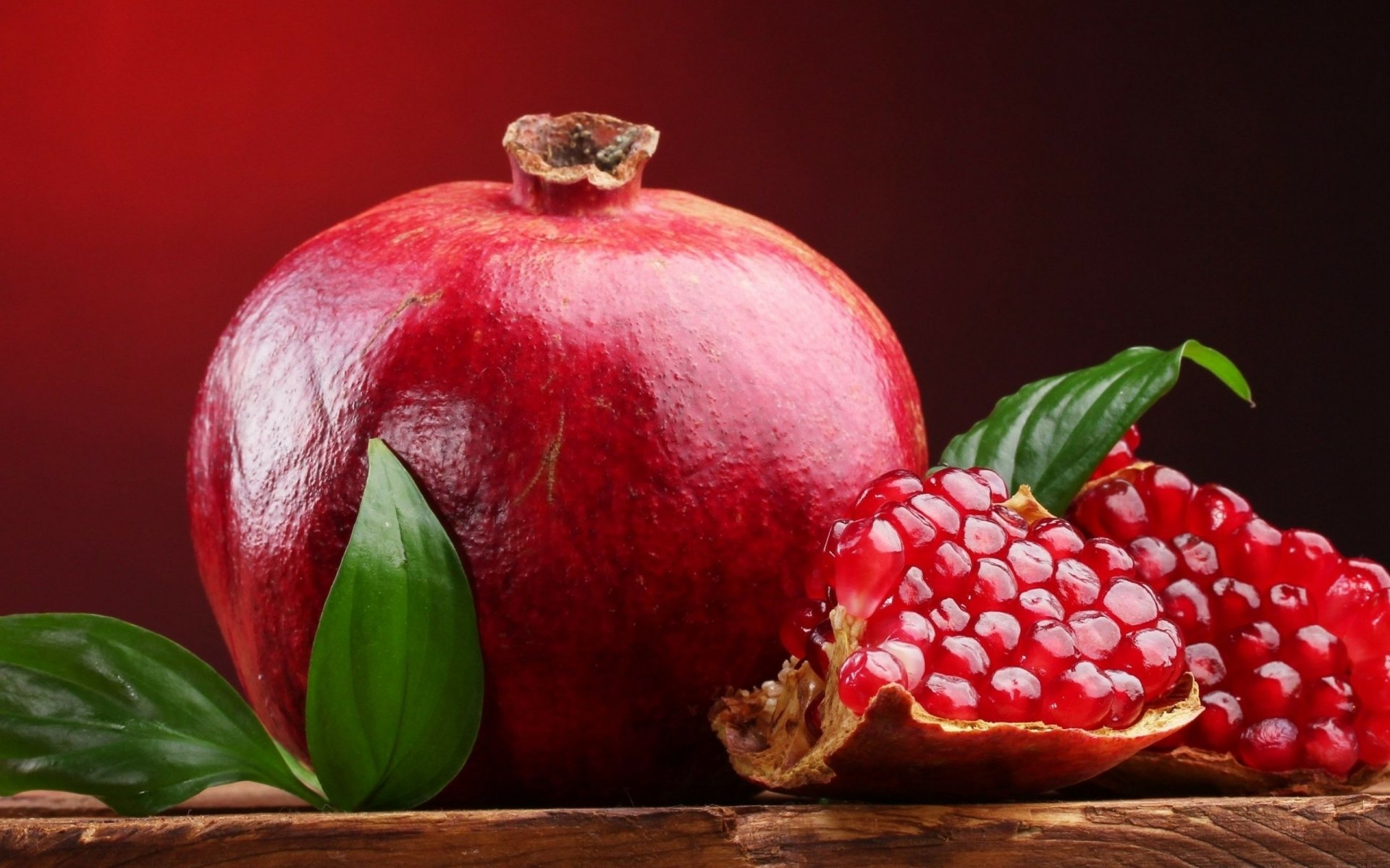 Download Food Pomegranate HD Wallpaper