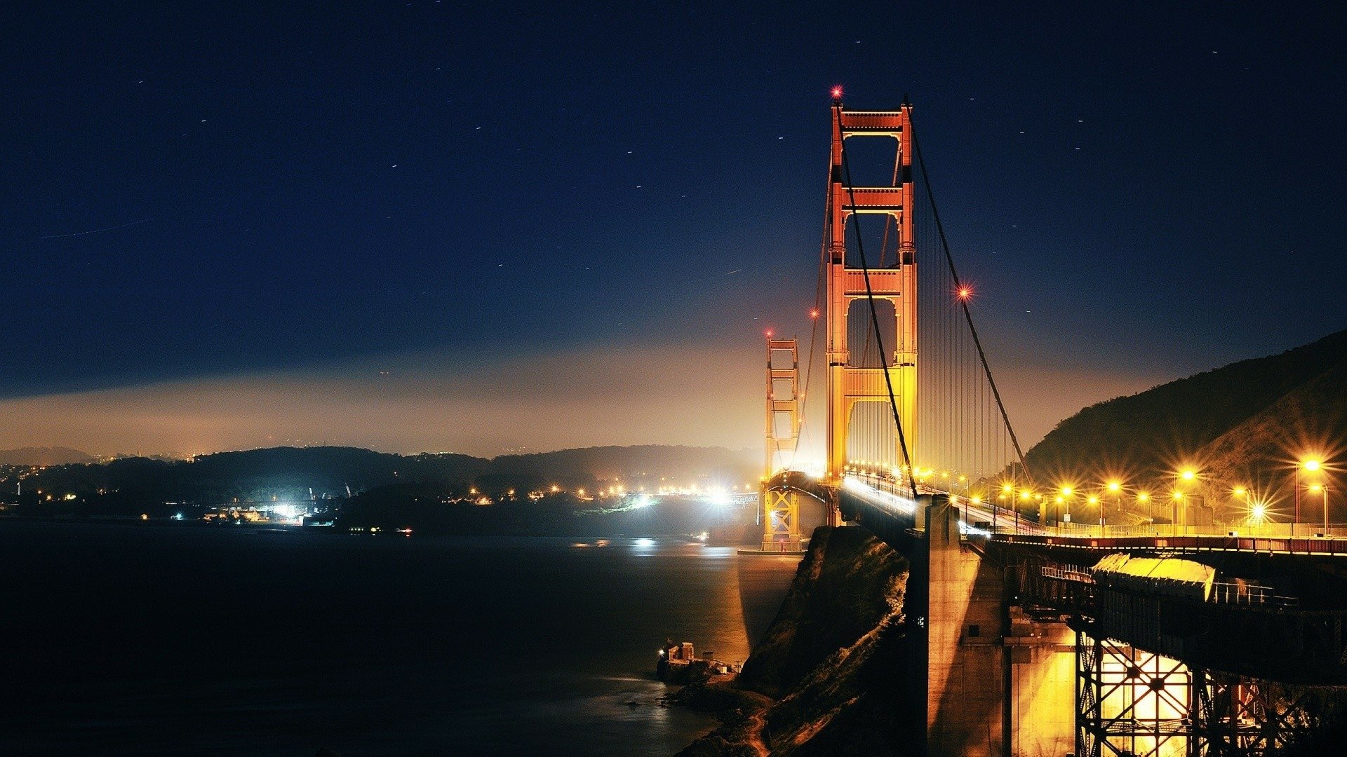 Download Man Made Golden Gate Bridge HD Wallpaper