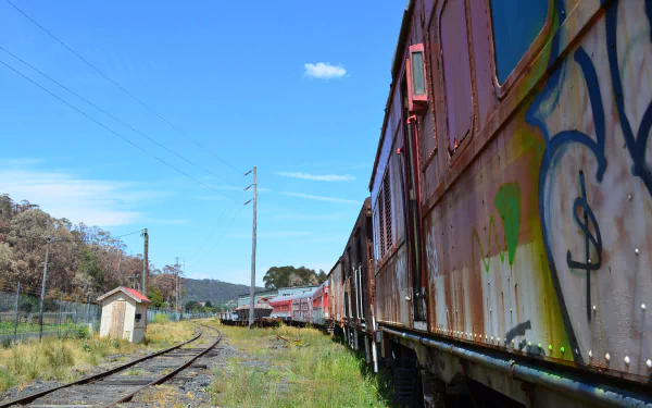 Train At The State Mine Museum Lithgow
