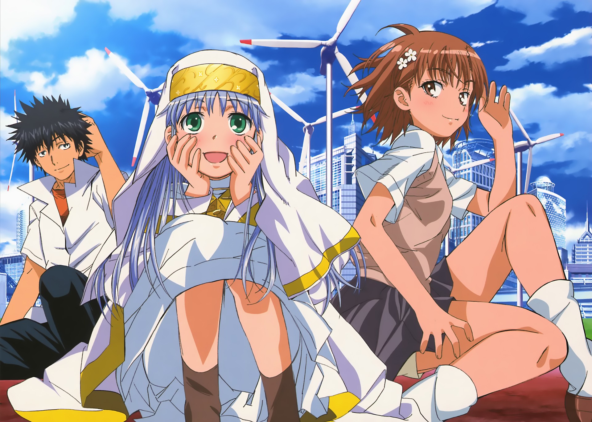 Download Anime A Certain Magical Index HD Wallpaper