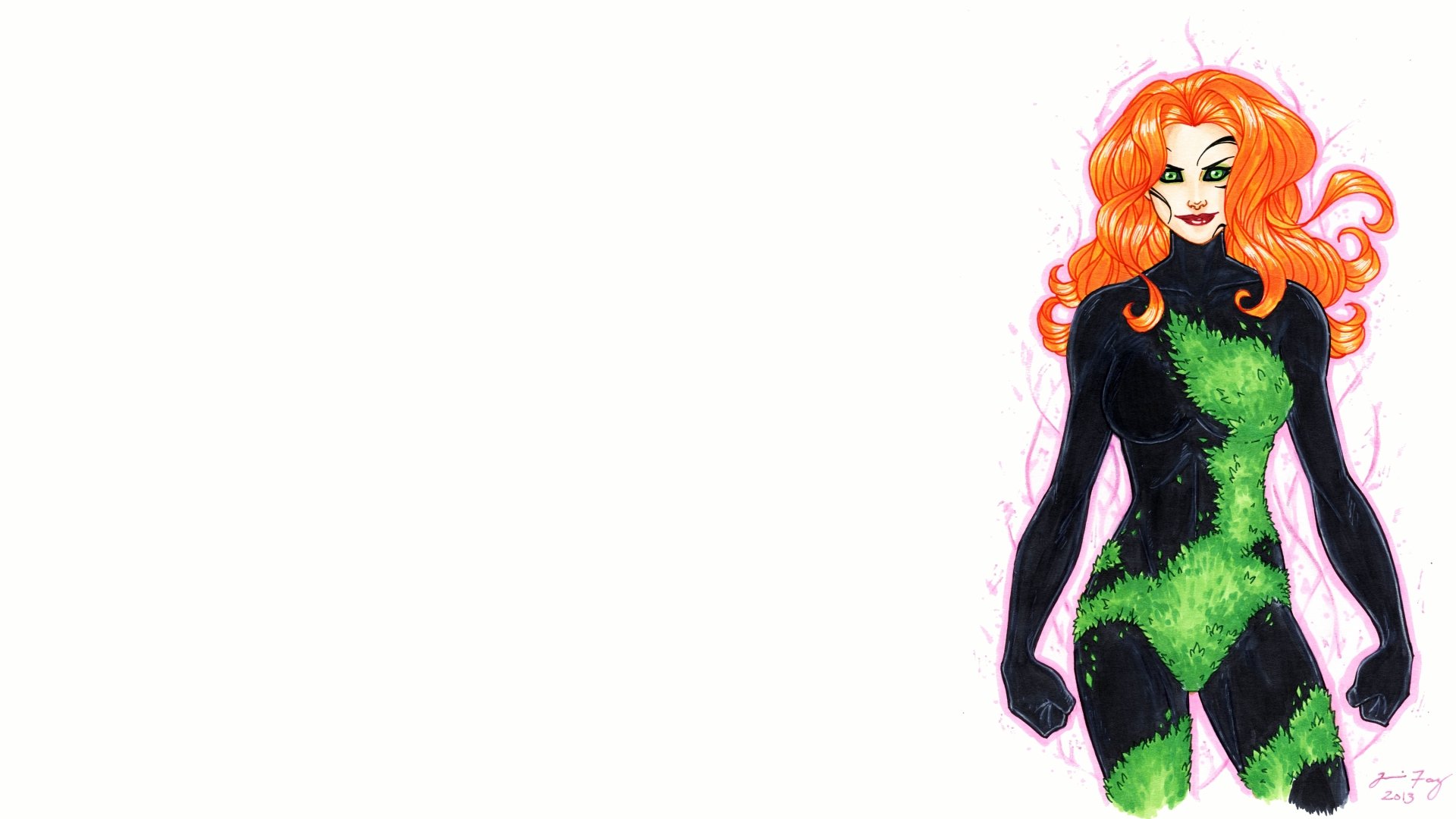 Download Comic Poison Ivy 4k Ultra HD Wallpaper