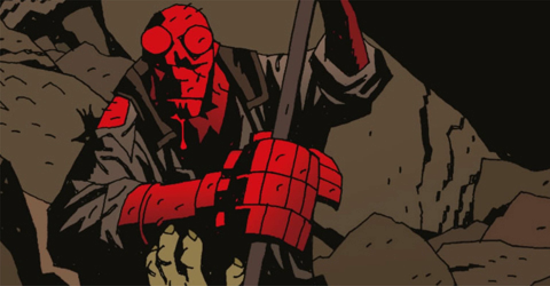 Download Comic Hellboy 8k Ultra HD Wallpaper