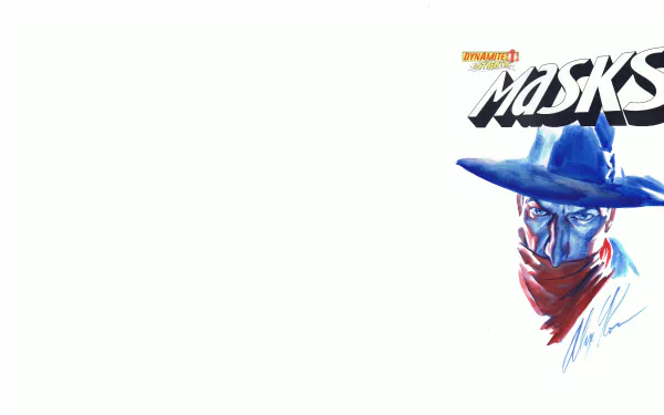 Comic masks HD Desktop Wallpaper | Background Image