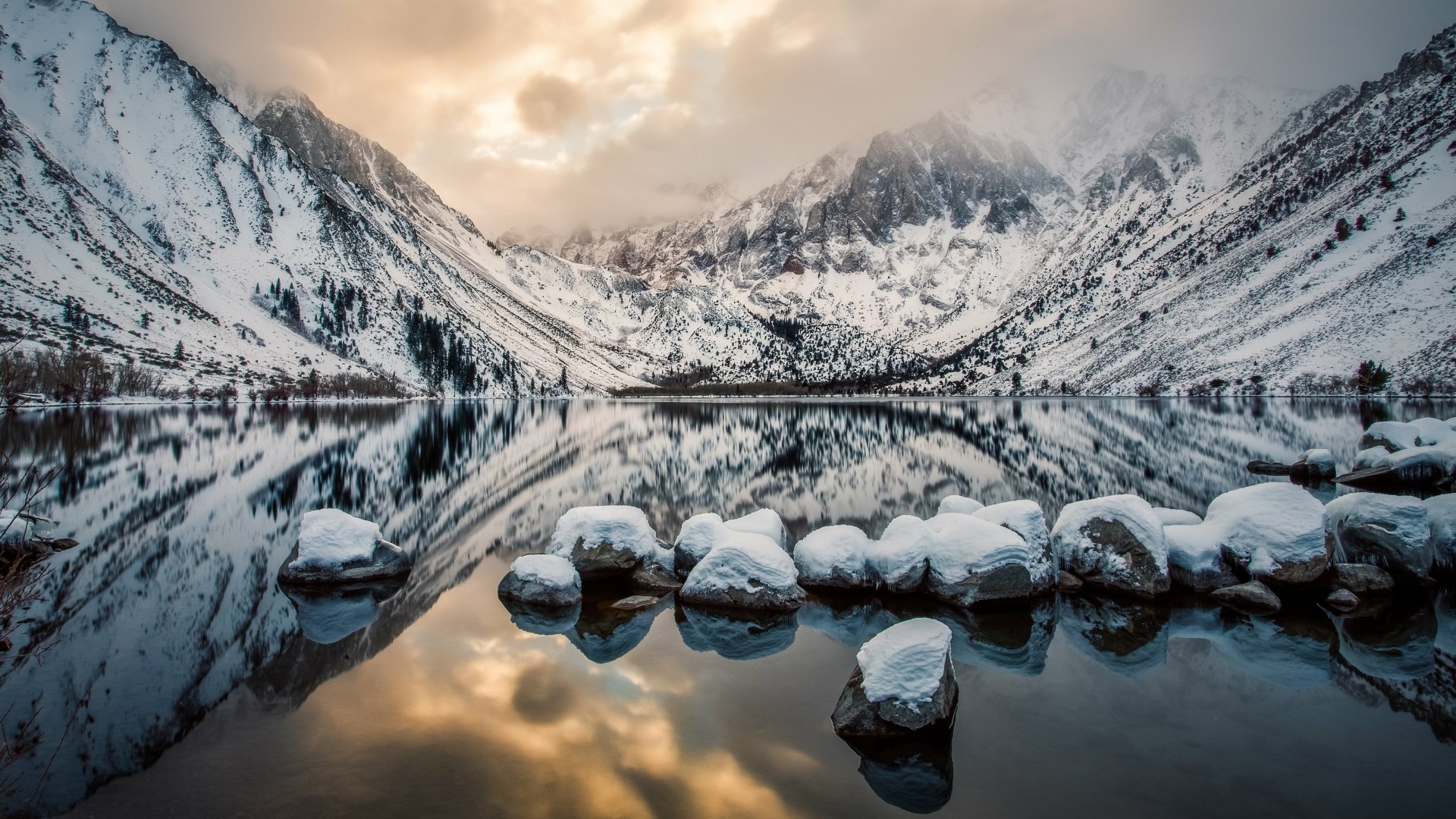 Download Mount Morrison Convict Lake California Stone Reflection ...