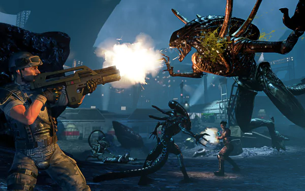 video game Aliens: Colonial Marines HD Desktop Wallpaper | Background Image