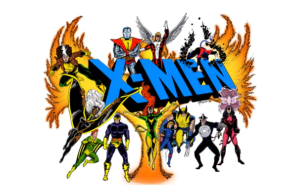 Comic X-Men HD Desktop Wallpaper | Background Image