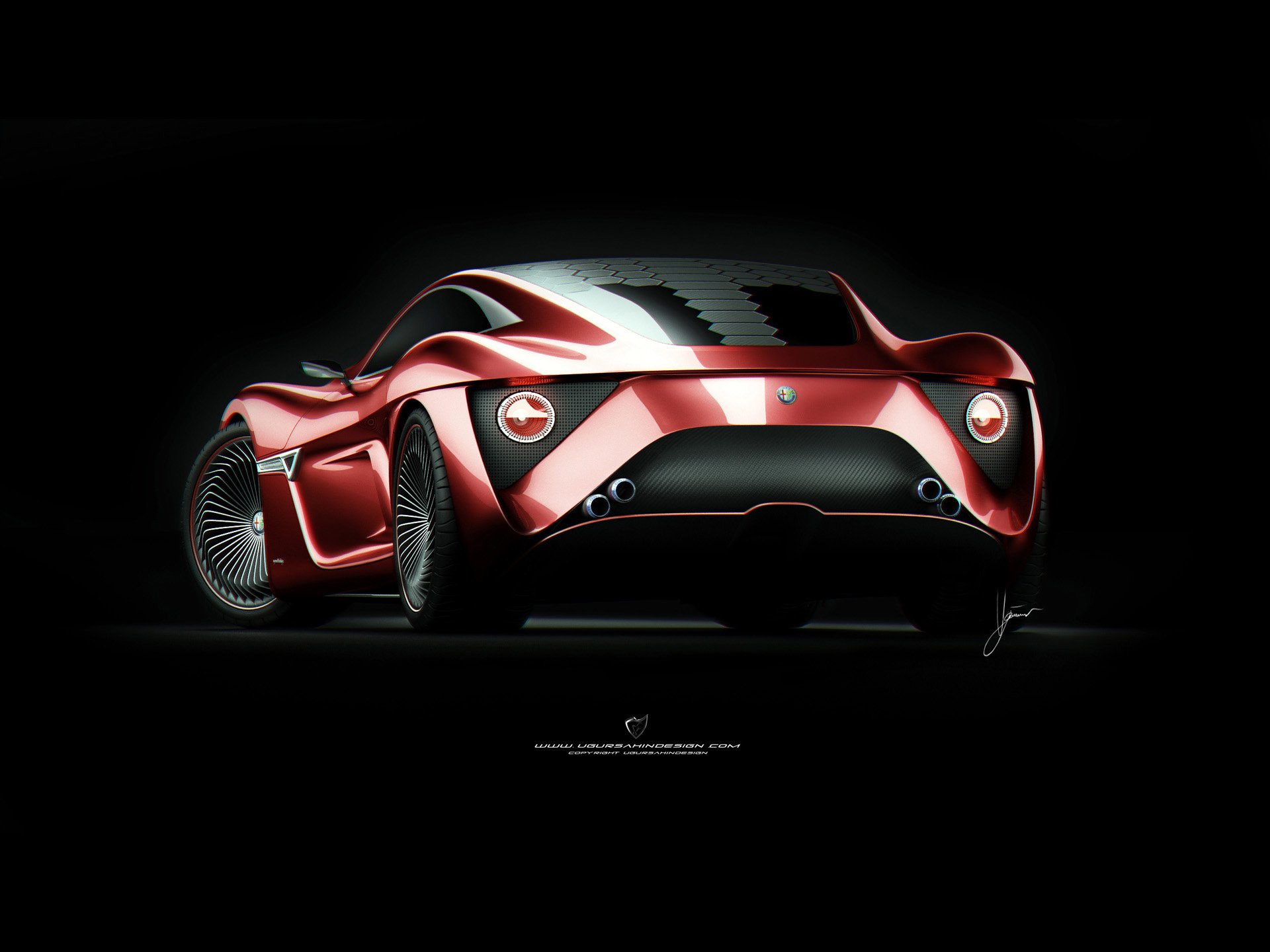 Download Alfa Romeo Vehicle Alfa Romeo 12C GTS HD Wallpaper