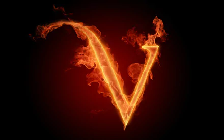  flaming v