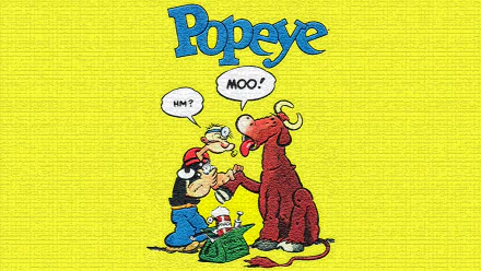 Comic Popeye HD Desktop Wallpaper | Background Image