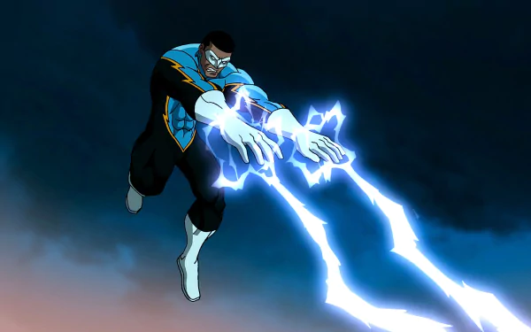 Jefferson Pierce Black Lightning movie Superman/Batman: Public Enemies HD Desktop Wallpaper | Background Image