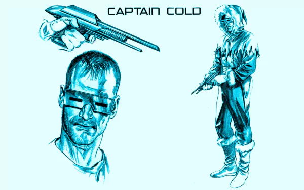 Comic Captain Cold HD Desktop Wallpaper | Background Image