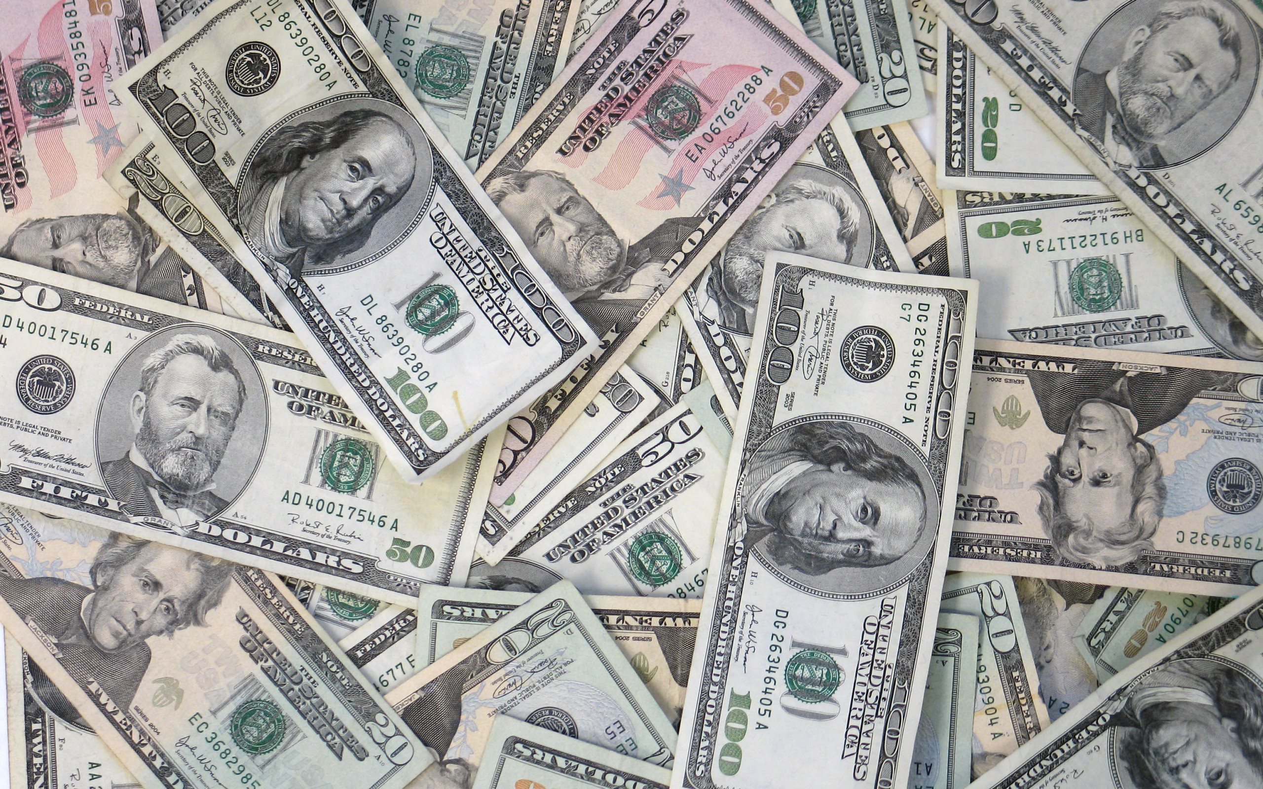 Dollar HD Wallpaper | Background Image | 2560x1600