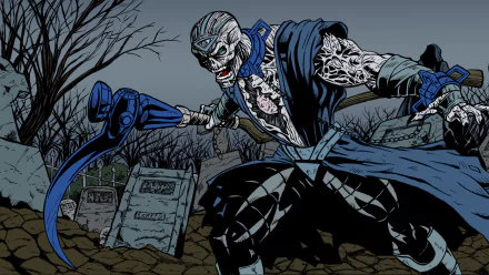 Comic nekron HD Desktop Wallpaper | Background Image