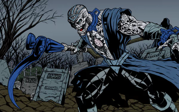 Comic nekron HD Desktop Wallpaper | Background Image