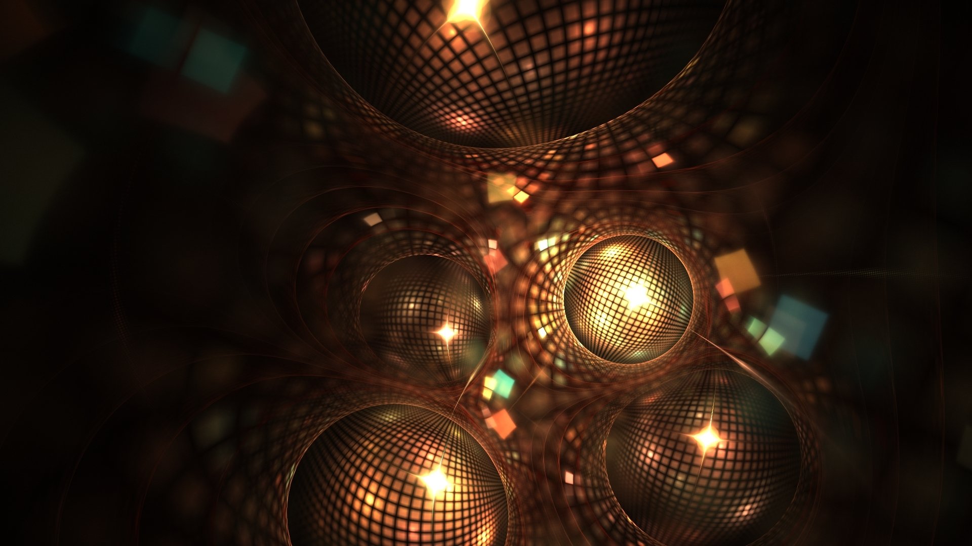 Abstract Disco  Ball HD Wallpaper  Background Image 