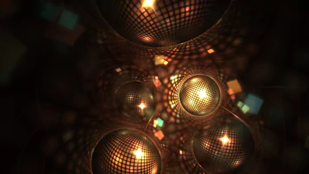 disco Abstract disco ball HD Desktop Wallpaper | Background Image
