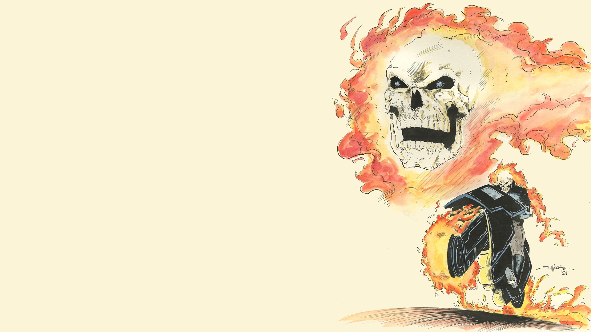 Comics Ghost Rider HD Wallpaper | Background Image