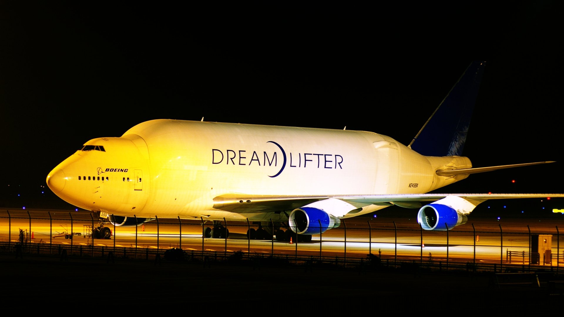 Download Dreamlifter Boeing Airplane Vehicle Boeing 747 Dreamlifter HD