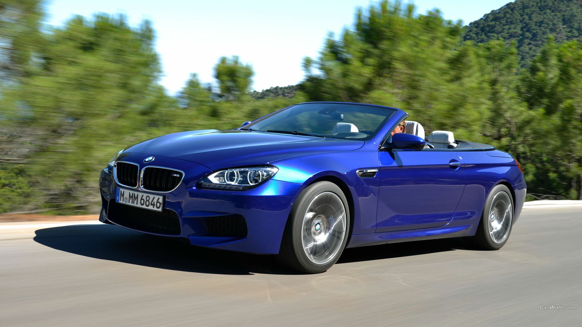 Download Vehicle BMW M6 Convertible HD Wallpaper
