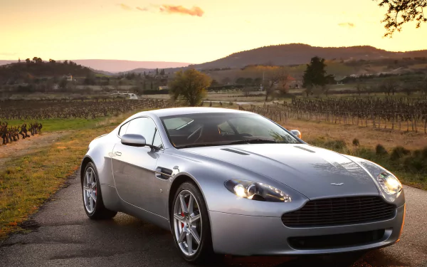 Aston Martin vehicle Aston Martin V8 Vantage HD Desktop Wallpaper | Background Image