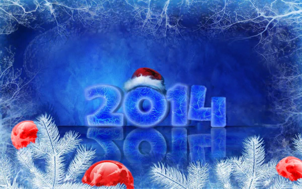 santa hat holiday Christmas HD Desktop Wallpaper | Background Image