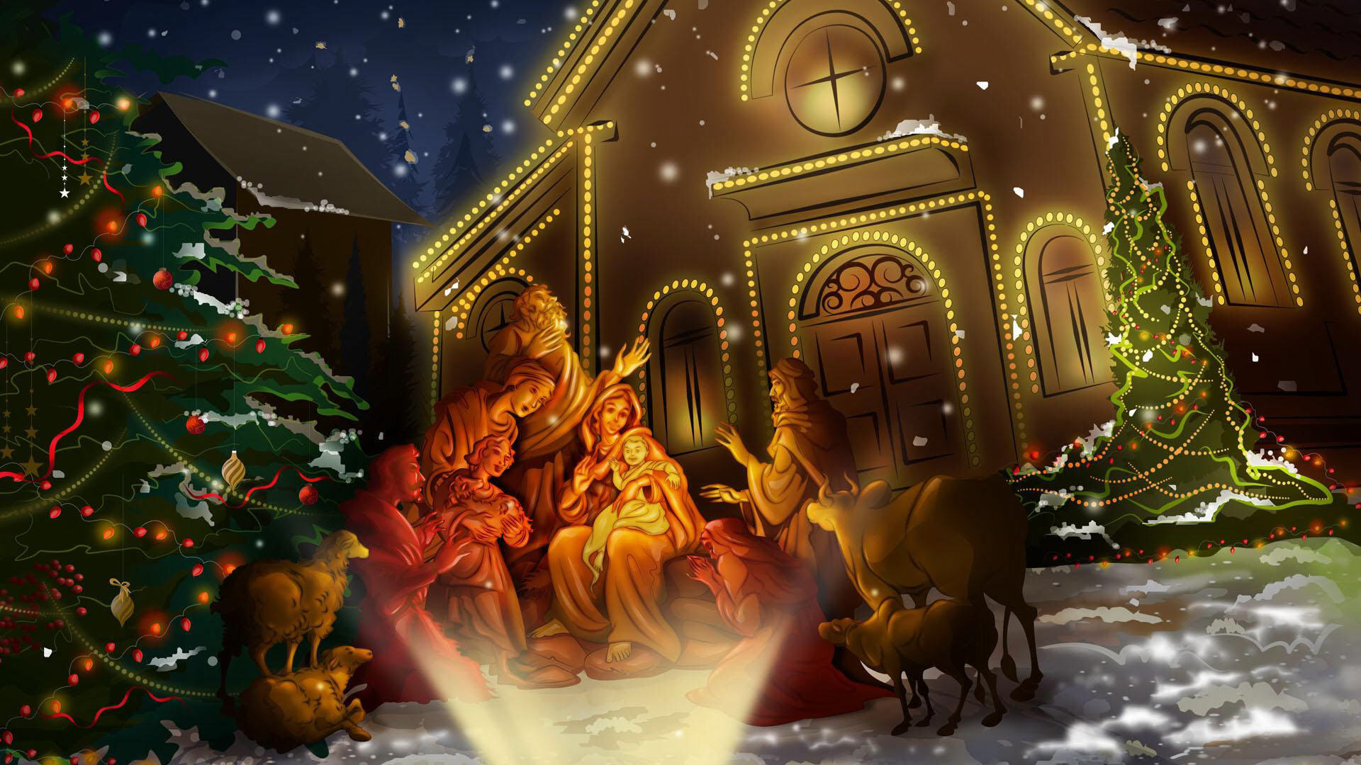 Nativity Scene wallpaper by nini4ever  Download on ZEDGE  400d