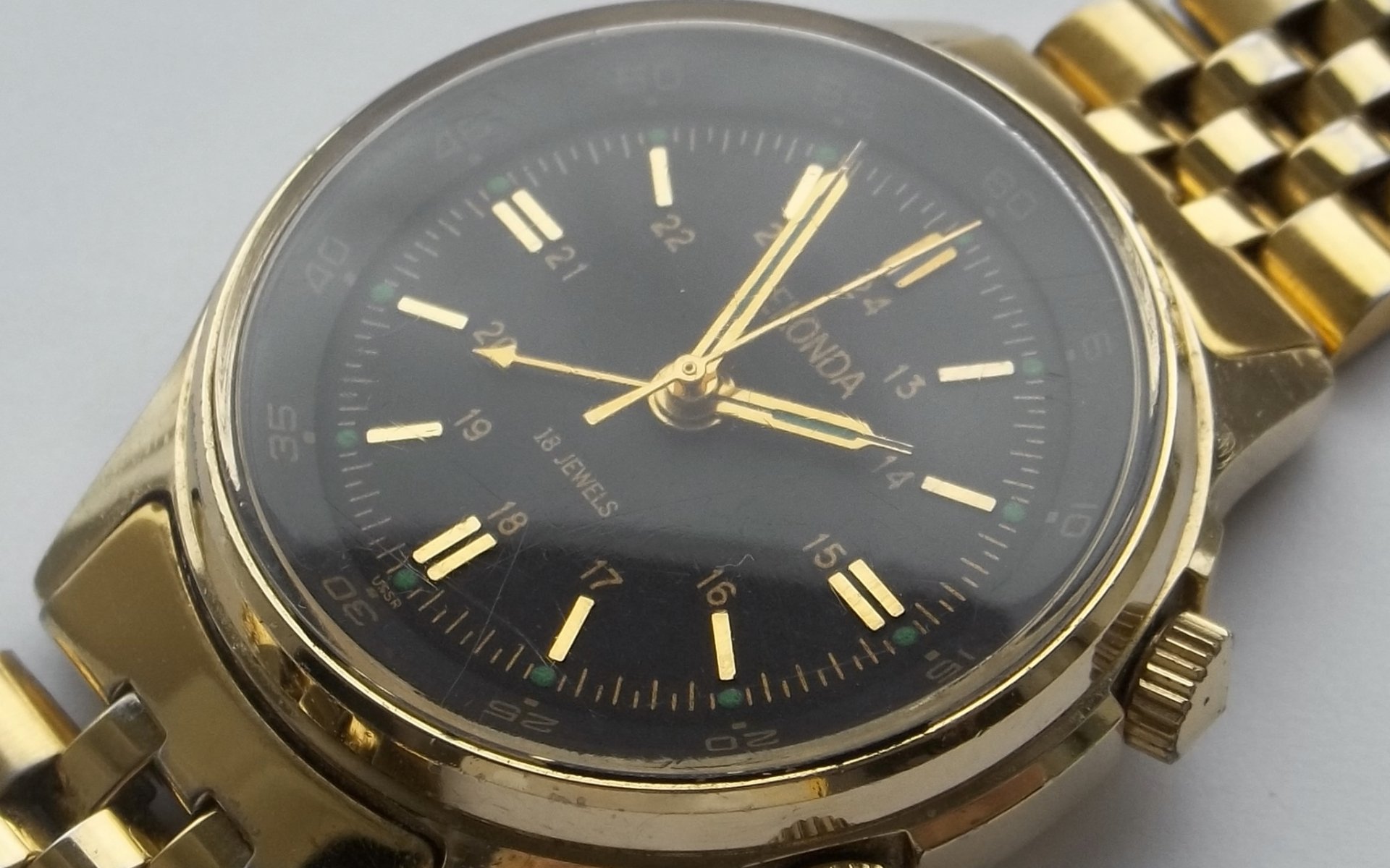 Sekonda branded Poljot Alarm Watch