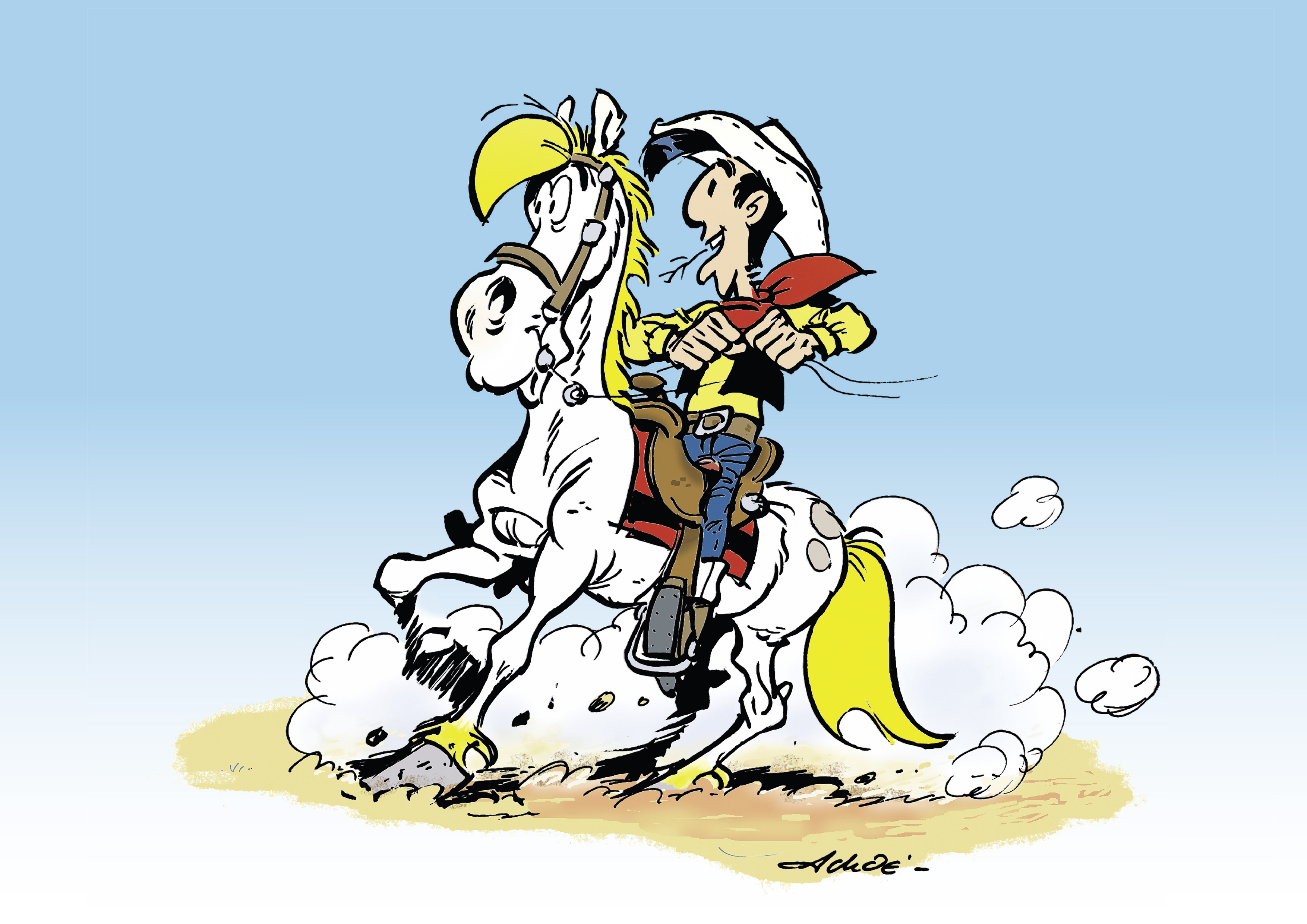 Lucky Luke Full HD Wallpaper And Background Image 3507x2480 ID 472674