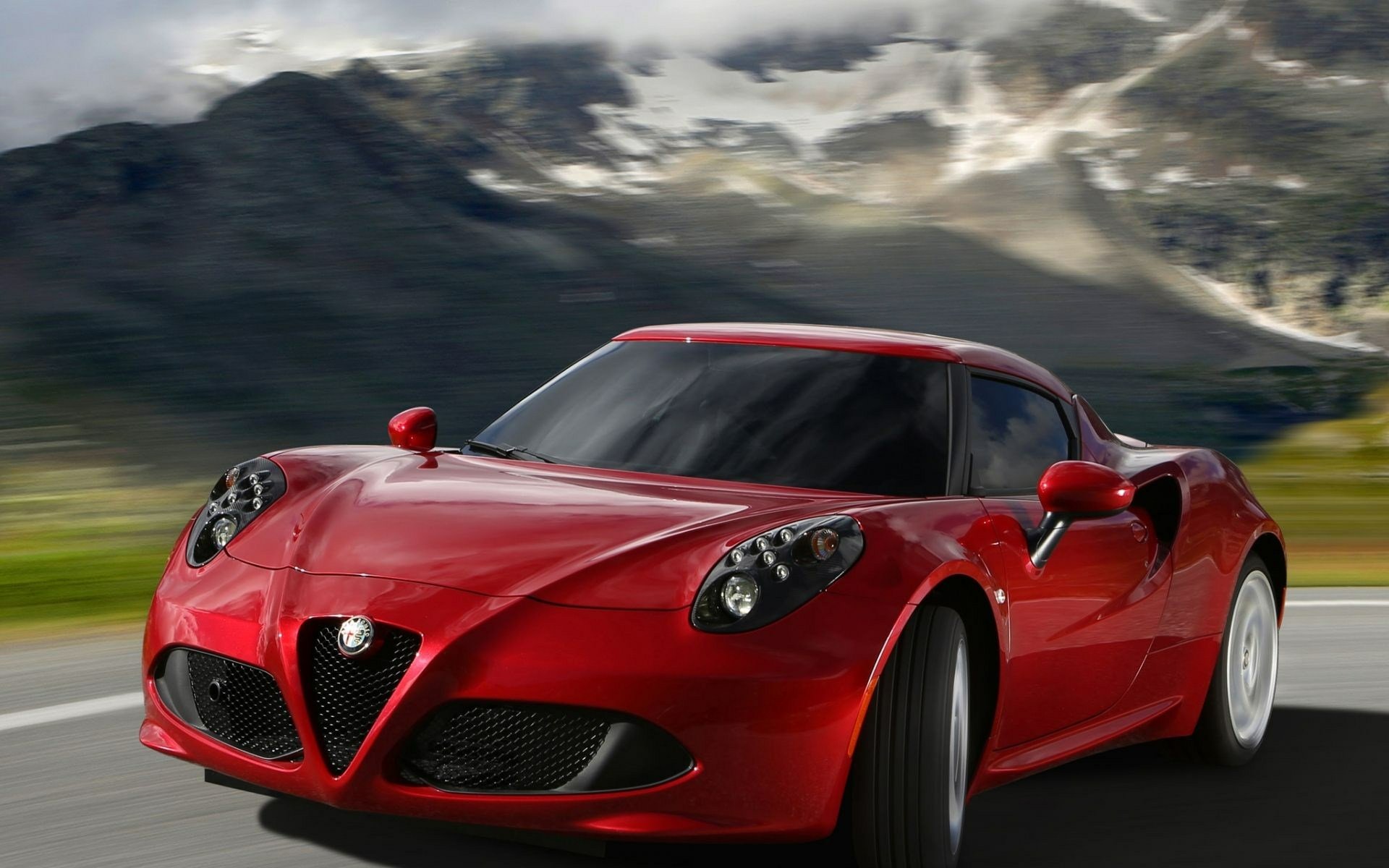 Download Vehicle Alfa Romeo 4C HD Wallpaper