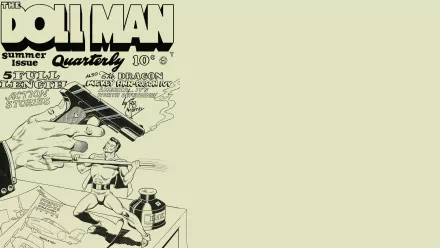 Comic Dollman HD Desktop Wallpaper | Background Image