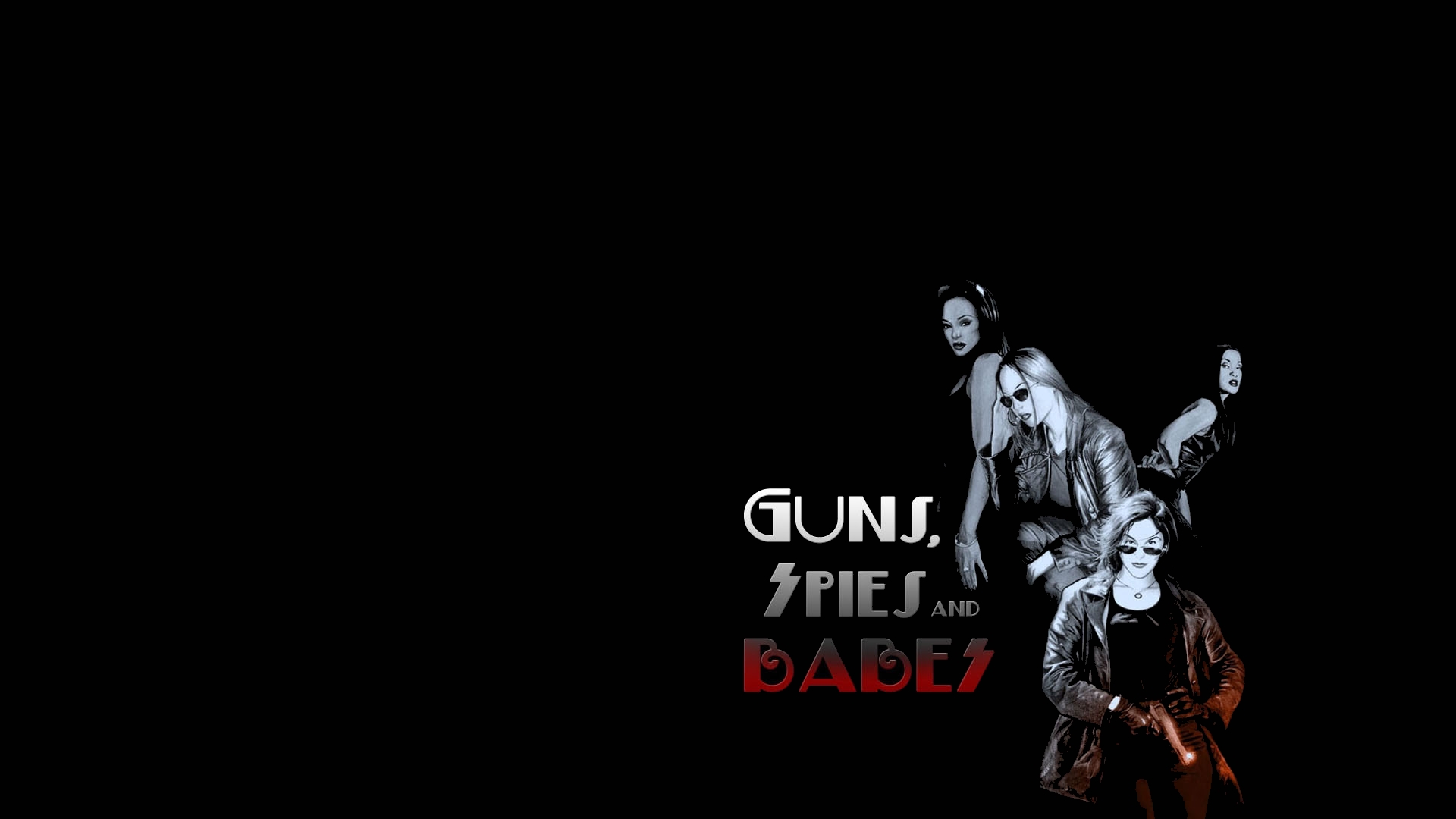 Download Comic Guns,spies And Babes HD Wallpaper