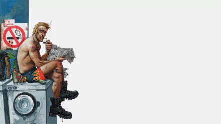 John Constantine Comic Hellblazer HD Desktop Wallpaper | Background Image