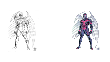 Warren Worthington III Archangel (Marvel Comics) Comic archangel HD Desktop Wallpaper | Background Image