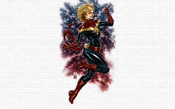 Comic Captain Marvel HD Desktop Wallpaper | Background Image