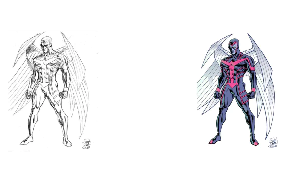 Warren Worthington III Archangel (Marvel Comics) Comic archangel HD Desktop Wallpaper | Background Image